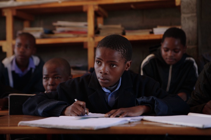 Students in class at Maimoeketsi Community Primary School in Lesotho. Credit: John Hogg/World Bank