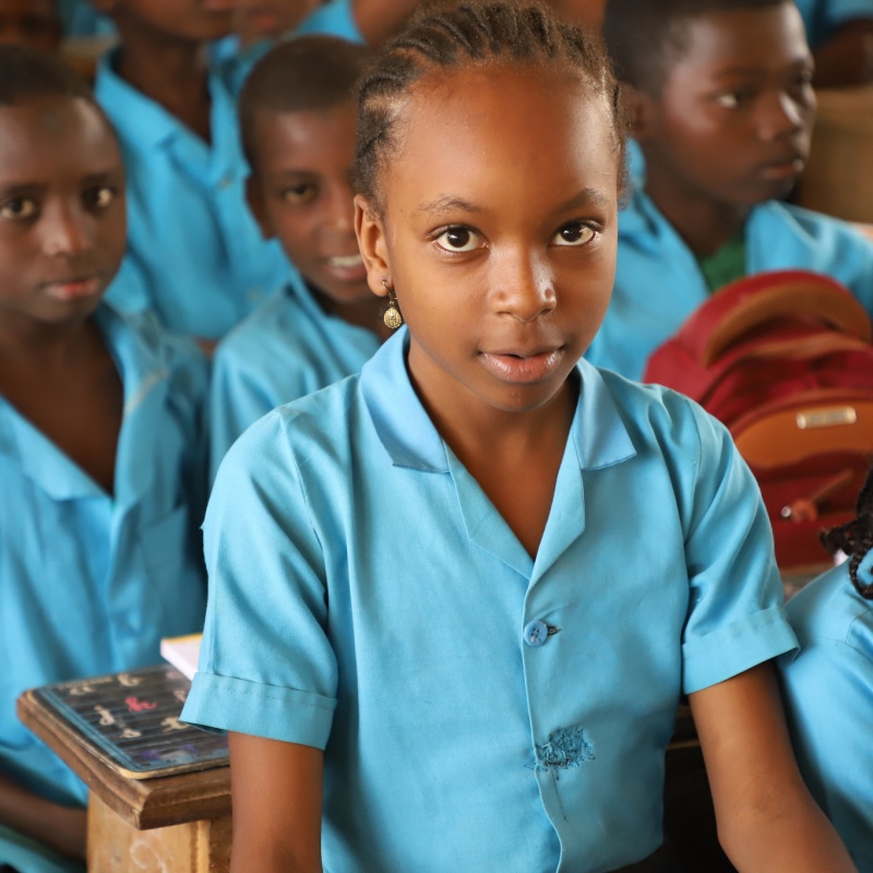 Public Primary school Mandjou 1A, East region. Credit: World Bank Cameroon